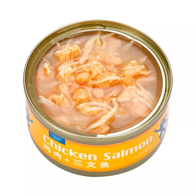 Chicken Salmon Canned Food