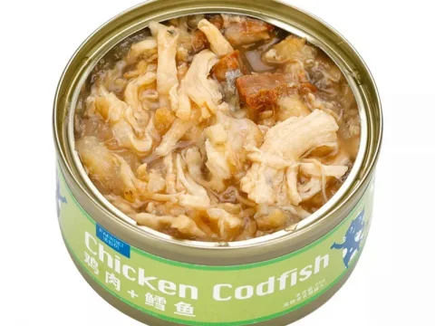 Chicken Codfish Canned Food