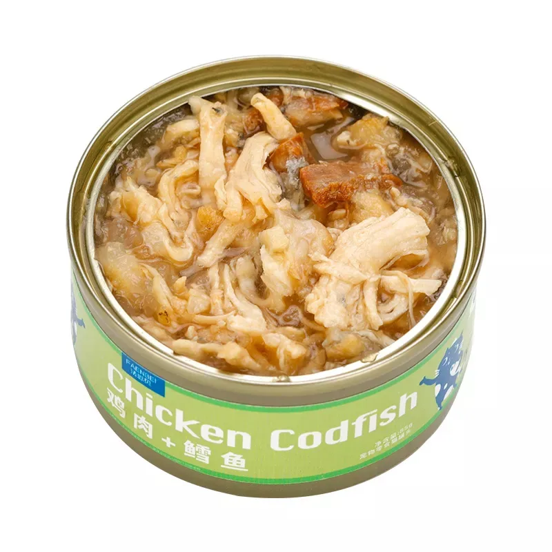 Chicken Codfish Canned Food