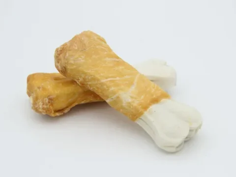 Chicken Wrap Pressed Rawhide Bone