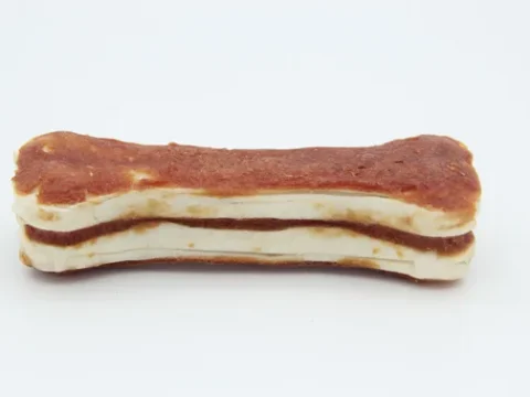Duck Inserted Pressed Rawhide Bone